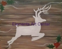 Rustic Christmas Deer (1)