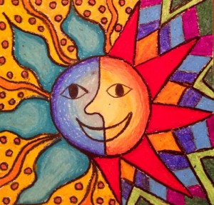 Aztec Sun (Small)