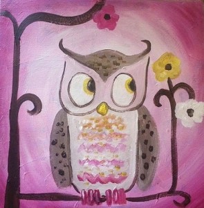 Pink owl