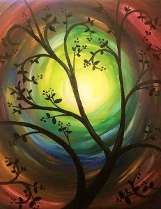 Glowing Tree