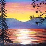 Pine Lake Sunset